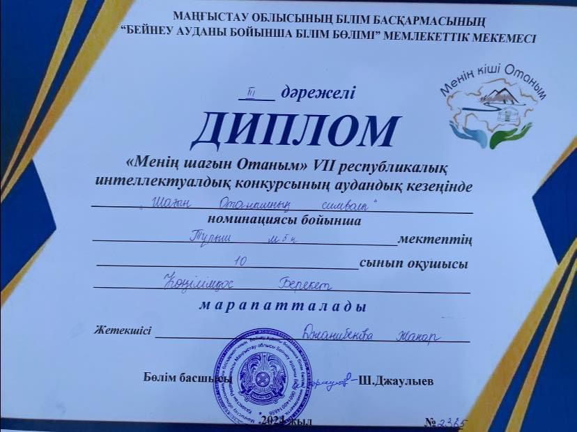 Мектеп жетістіктері